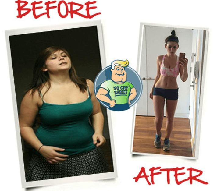 Before After Success Story fat loss 