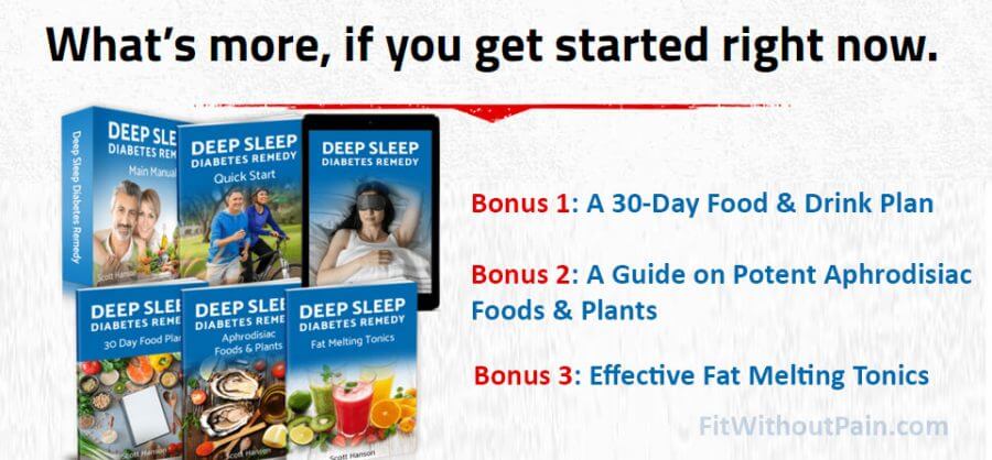 Deep Sleep Diabetes Remedy Bonus Package