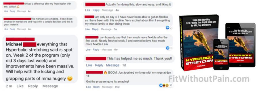 Hyperbolic Stretching Program Testimonials