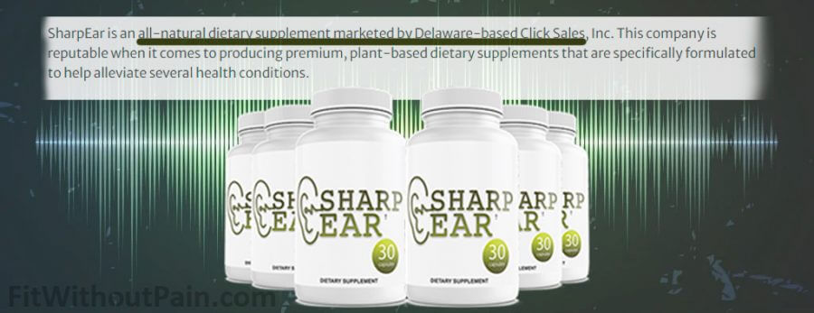 Sharpear Dietary Supplement All Natural