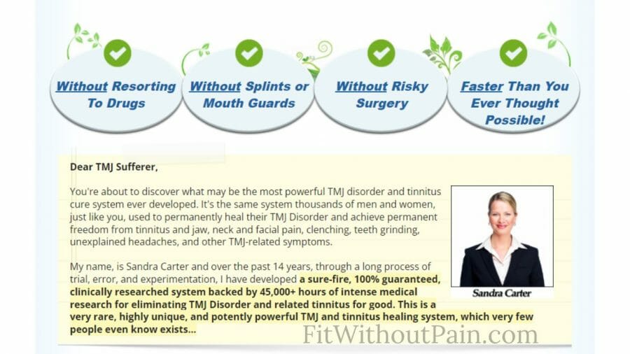 TMJ No More - Treat TMJ without Medication