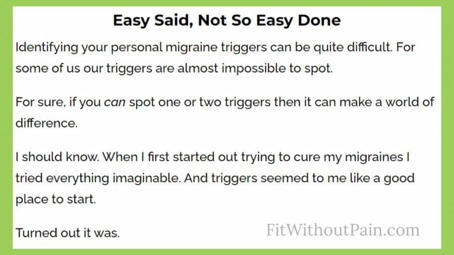 The Migraine and Headache Program