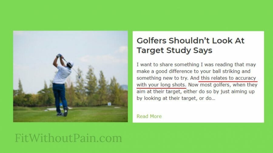 The Stress Free Golf Swing The Best Guide