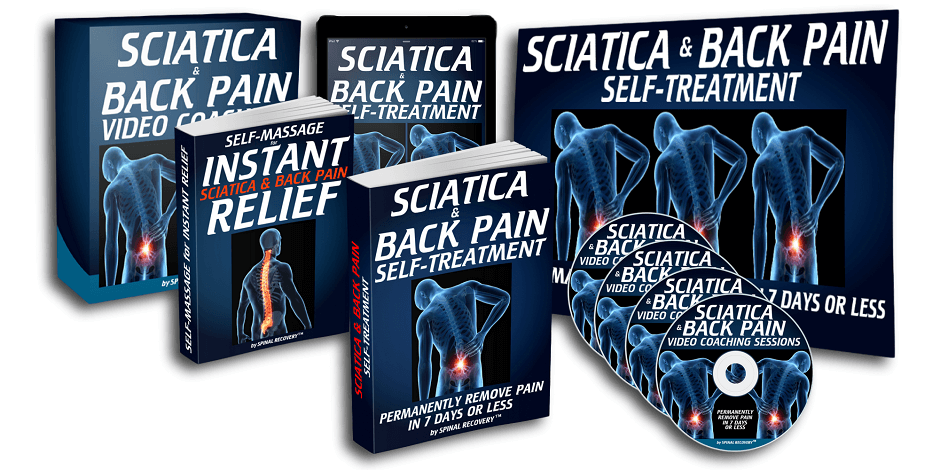 A whole pack of natural wholesome solution against sciatica and back pain for you