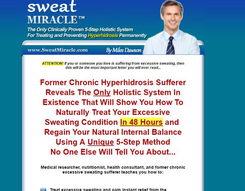 website of sweat miracle