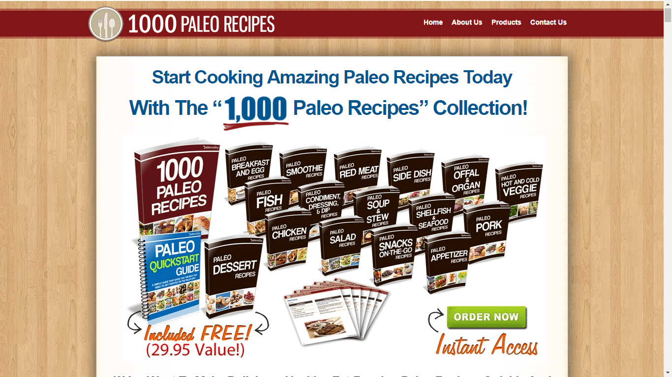 The 1000 Paleo Recipes